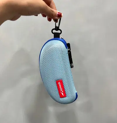 عینک شنا قاب آبی speedo